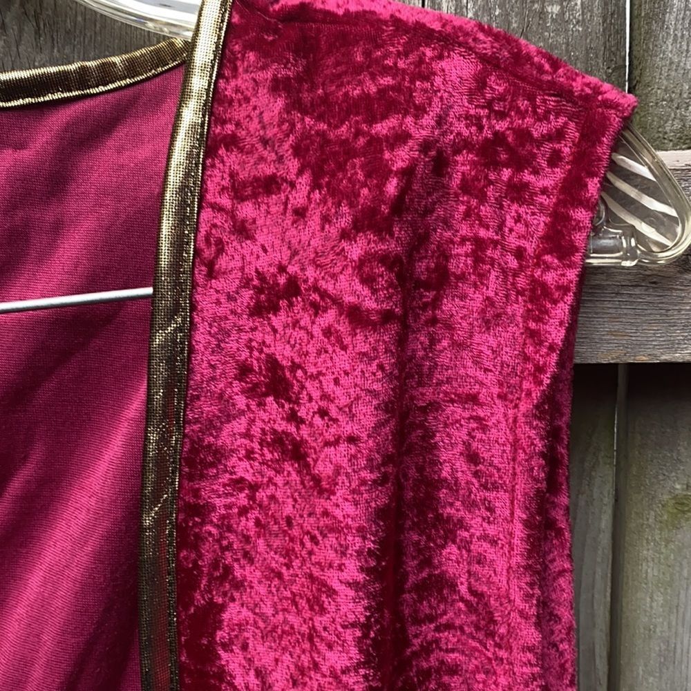 Halloween velour open cardigan sz. S - Picture 2 of 5
